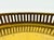 Mid-Century Modern Vintage Hollywood Regency Round Brass Gallery Tray With Pierced Rim For Sale - Image 3 of 9