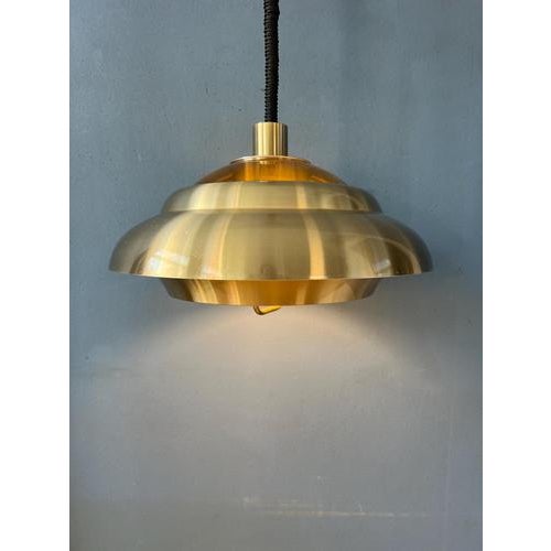 Mid-Century Modern Space Age UFO Pendant Lamp from Dijkstra For Sale - Image 6 of 13