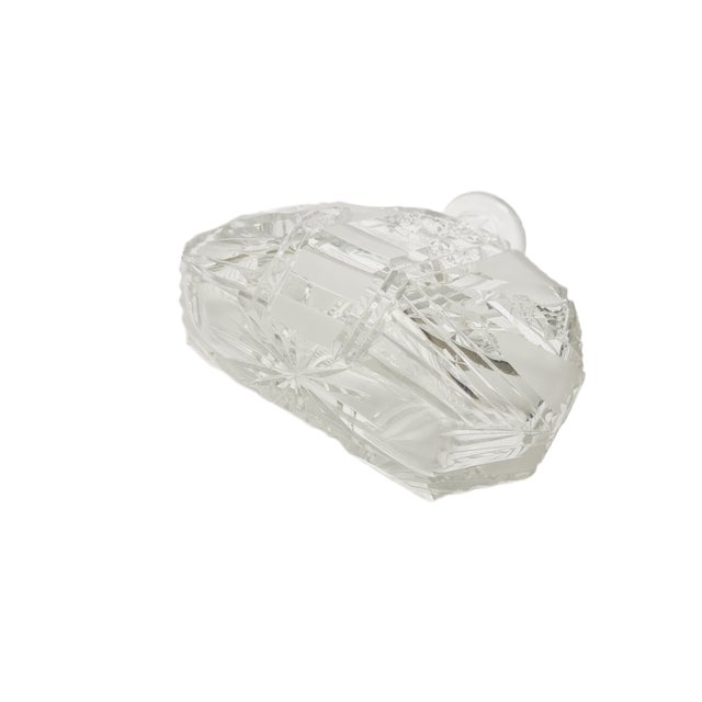 Art Deco Glass Water Carafe, Czechoslovakia, 1950s For Sale - Image 8 of 17
