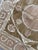 Tashkent Suzani Tablecloth - Vintage Textile 3'7'' X 3'11'' For Sale - Image 4 of 5
