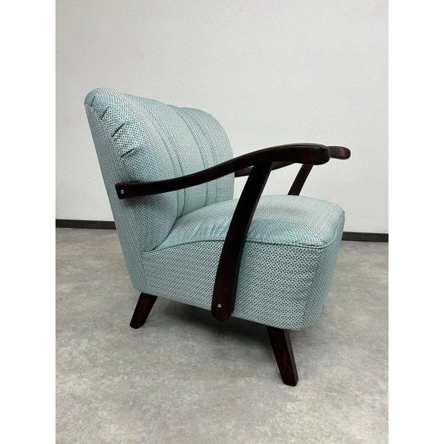 1940s Set of Vintage Art Deco Chairs, 1940s For Sale - Image 5 of 14