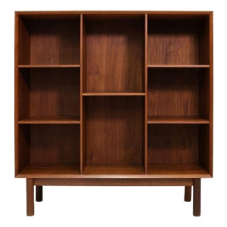 Peter Hvidt, for Søborg Denmark, 1952-56 Mid-Century Danish Teak Bookcase #1, Attributed For Sale