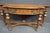 Drexel Heritage Cherry and Walnut Console Table For Sale In Philadelphia - Image 6 of 17