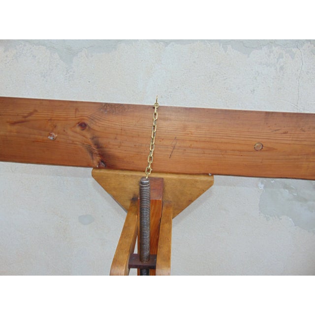 Wooden Stand Or Hanger, 1950s For Sale - Image 10 of 14