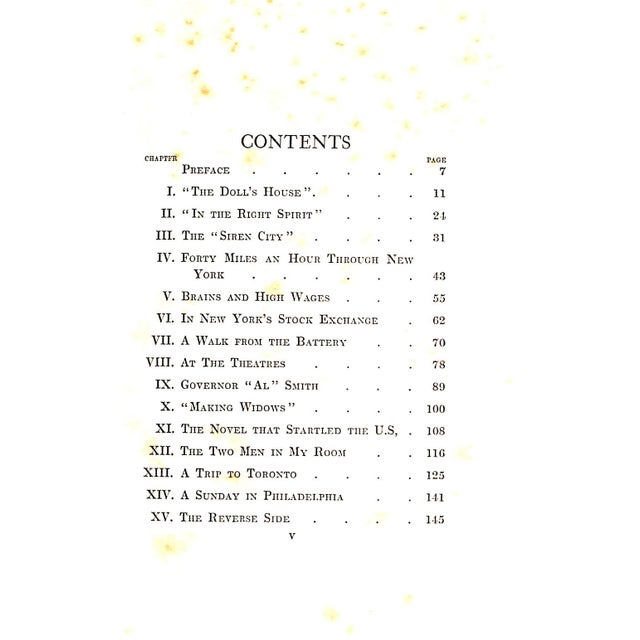 "New York" Book 1927 "Quex" For Sale - Image 4 of 8