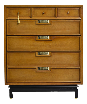 Mid Century Highboy Dresser by American of Martinsville
