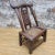 Antique Shanxi Province Carved Elm Chair For Sale - Image 9 of 9