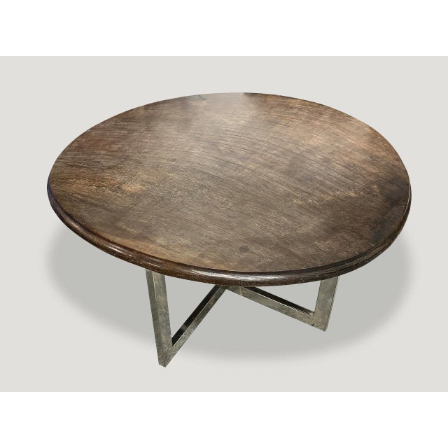 Brown Andrianna Shamaris Ulin Wood Cocktail Table For Sale - Image 8 of 18