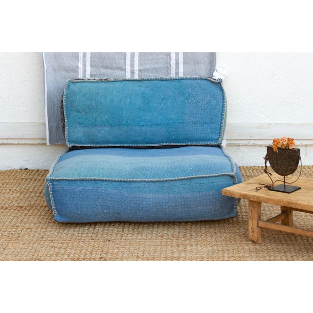 A casual, cool take on antique textiles, this floor seating set is wrapped in Antique Kantha with a rich spectrum of...