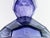 Fendi Casa Hand-blown Vetri Glass Artístico Murano Vase, Amethyst Faceted Cut Offered for sale is one Fendi Casa hand-...