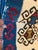 Flat-Weave Turkish Textile. Repeating Tribal Medallions Woven Into a Bold, Solid, Crimson Field For Sale In New York - Image 6 of 7