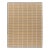 Beige Plaid Indoor Outdoor Polyester Rug, 9' X 12' For Sale