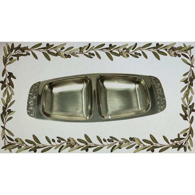 Alessi MCM Stainless Steel Serving Piece from Rogers Bros Navaho Collection This exquisite stainless steel serving dish,...