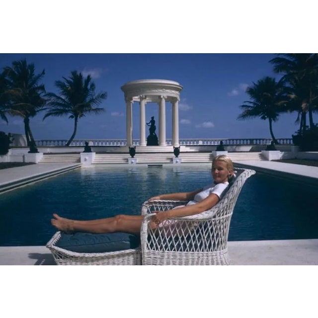 CZ’s House 1955 by Slim Aarons Slim Aarons Limited Estate Edition 1955: Mrs F C Winston Guest (1920 – 2003) (aka Cee Zee...