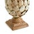 Kenneth Ludwig Chicago Weathered Metal Artichoke Finial Small For Sale - Image 4 of 7