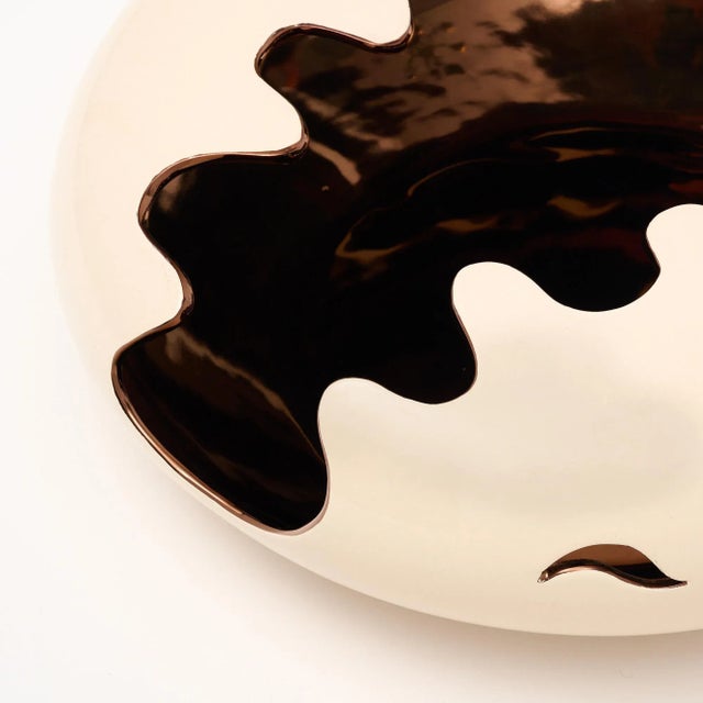 1980s French Ceramic Bowl For Sale - Image 5 of 9