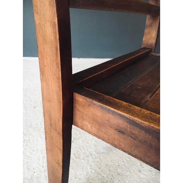 Reconstruction Dining Chair attributed to Rene Gabriel, France, 1940s For Sale - Image 9 of 18