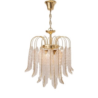 Pendant Lamp by Murano for Mazzega, 1960s For Sale