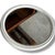 The Dutch Space Age Mirror is a 1970s wall mirror that brings a unique retro round mirror design to your home. This white...