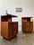 Restored Pair of "Titan" Nightstands by Kent Coffey For Sale - Image 9 of 12