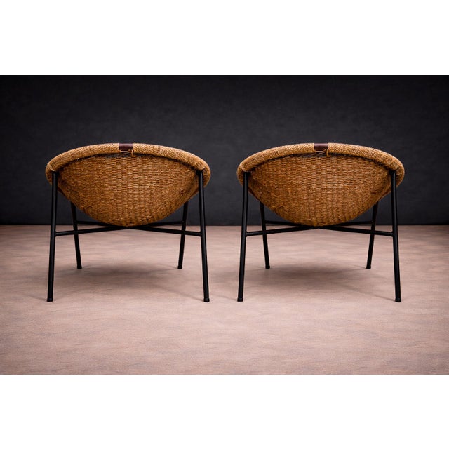 Brazilian Mid-Century Modern Wicker Chair, Daniel R. Johnson, 1950s - Lot 459-585 For Sale In New York - Image 6 of 11