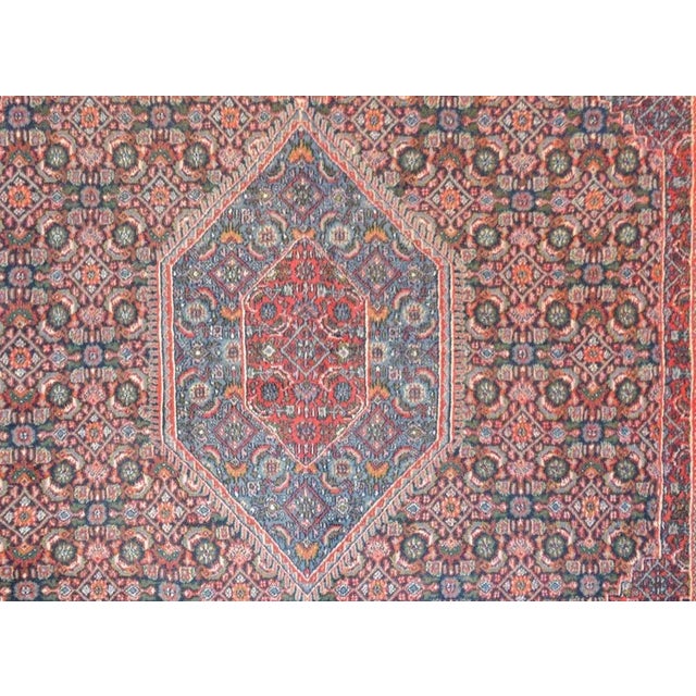 Vintage Indian Bidhar Rug For Sale - Image 10 of 12