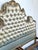 This majestic king-size bed frame is a breathtaking example of Rococo splendor, featuring an architectural headboard...