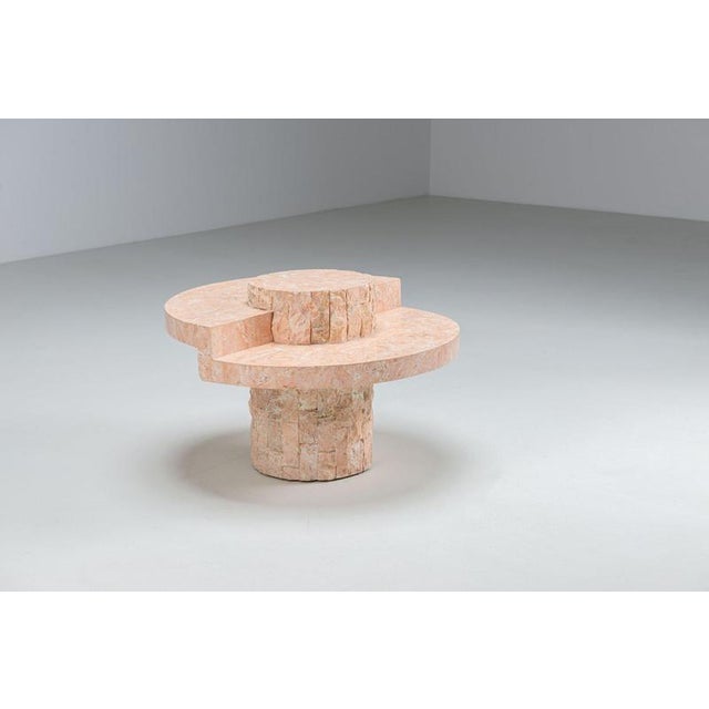 Cream Small Vintage Coffee Table, Belgium, 1970s For Sale - Image 8 of 15