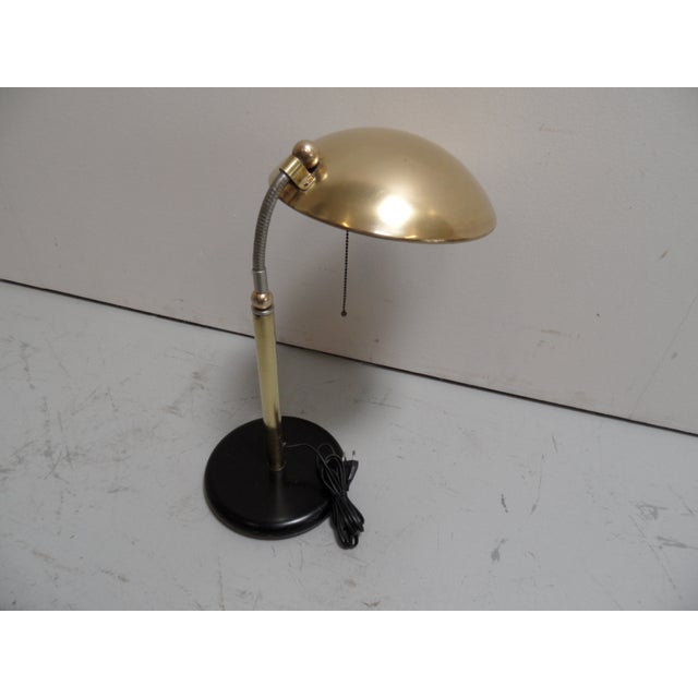 Vintage Industrial Metal Desk Lamp, 1960s For Sale - Image 9 of 10
