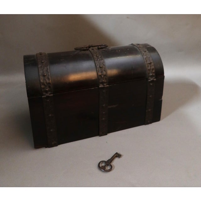 Antique Box with Mechanism, 1600s For Sale - Image 12 of 12
