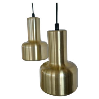 Danish Modern Pendant Lights - A Pair For Sale