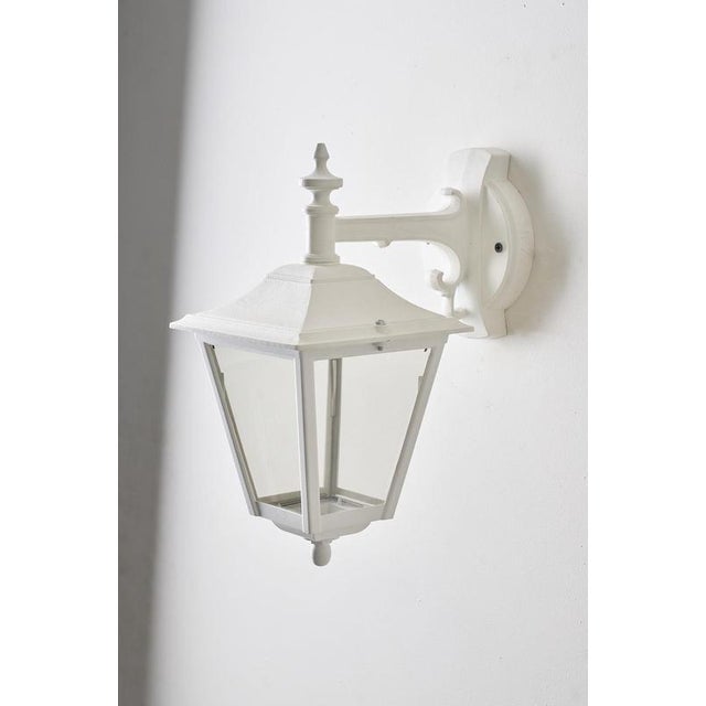 White Outdoor Wall Lamp from Lothus, 1980s For Sale - Image 4 of 5