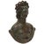 Large Antique German Antiquity of Roman Bust-Weight of Venus with Silver Inlaid Eyes For Sale - Image 5 of 5
