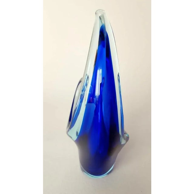 Italian Sommerso Murano Glass Vase, 1960s For Sale - Image 4 of 7