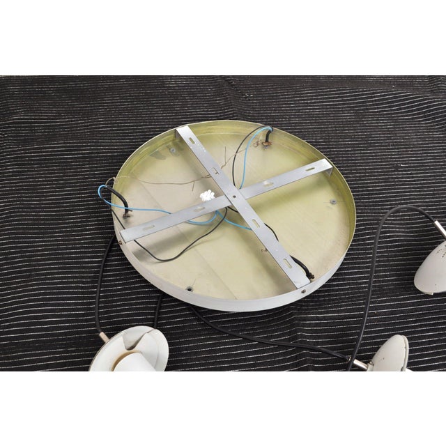 Vintage Three-Light Pendant Lamp, 1960s For Sale - Image 12 of 15