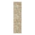 Contemporary Block Print Floral Natural Silk Runner by Rug & Kilim, India For Sale