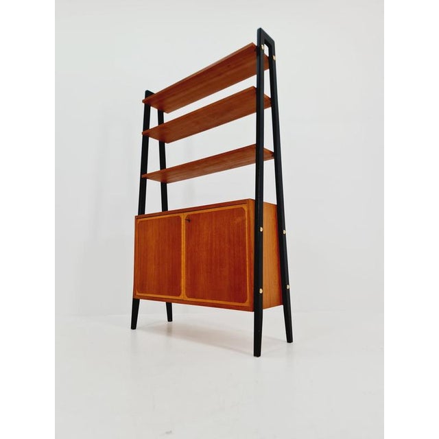 Wood Mid-Century Danish Freestanding Bookcase in Teak by Bengt Ruda, 1960s For Sale - Image 7 of 18