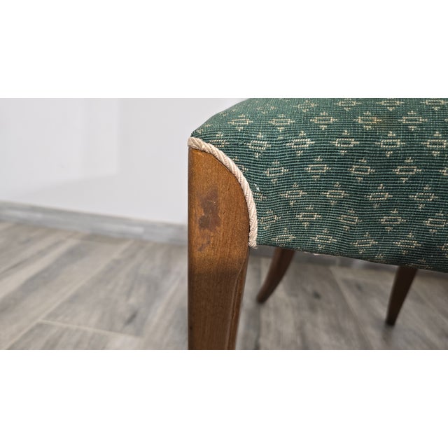 Brown Dining Set by Jindrich Halabala, Set of 2 For Sale - Image 8 of 18