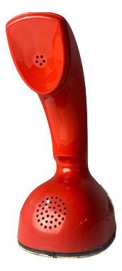 Ericofon Telephone in Red by LM Ericsson