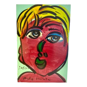 Peter Keil Abstract Painting on Board