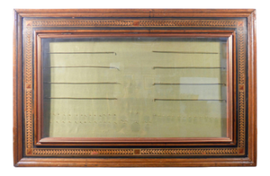 Large Wooden Medal Display Case, 1900s