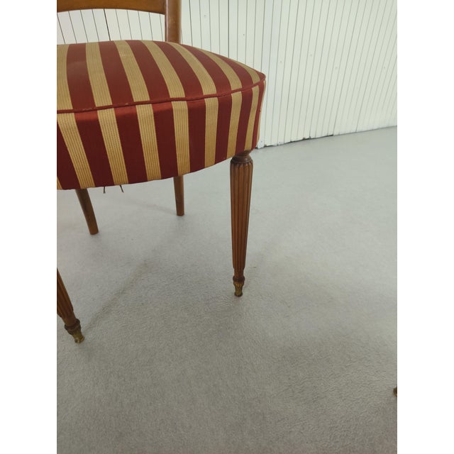 Paolo Buffa Vintage Chairs from Paolo Buffa, 1950s, Set of 6 For Sale - Image 4 of 8