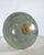 French Art Deco Verdigris Green Brass Mushroom Desk Light, 1930s For Sale - Image 12 of 18
