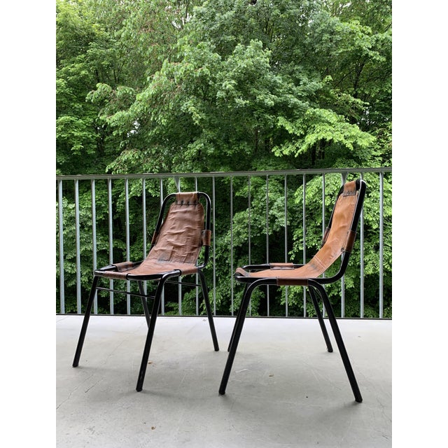 Chairs by Charlotte Perriand for Les Arcs, 1970s, Set of 2 For Sale - Image 15 of 18