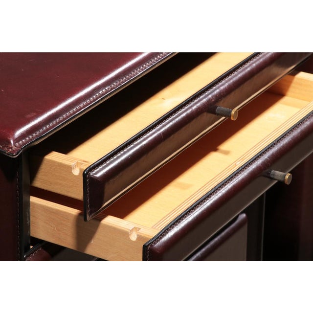 Italian Desk and Office Set by Tito Agnoli for Matteo Grassi, 1979, Set of 4 For Sale - Image 18 of 18