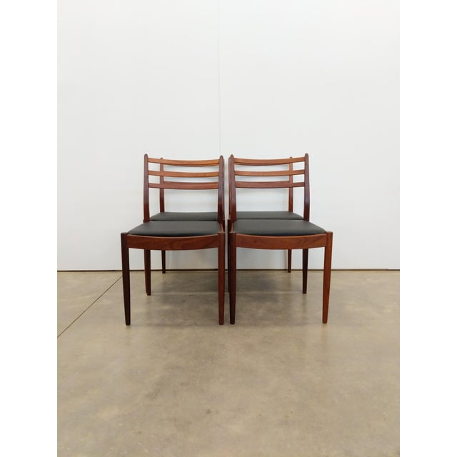 1960s Set of 4 Vintage Mid Century Modern Dining Chairs by G Plan For Sale - Image 5 of 9