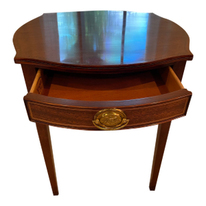1980s Kindel Mahogany Side Table From Their Winterthur Reproduction Collection
