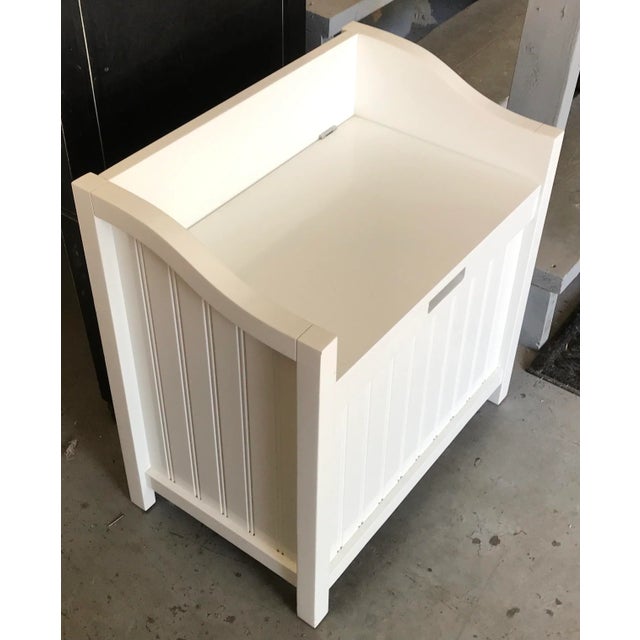 Vintage Painted Hamper Seat For Sale In Chicago - Image 6 of 6