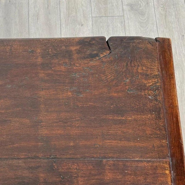 Antique Oak Refectory Table, England For Sale - Image 3 of 8