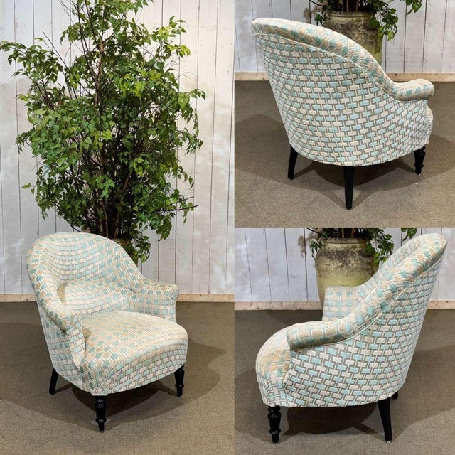 Napoleon III Toadstool Chair, 1800s For Sale - Image 3 of 12